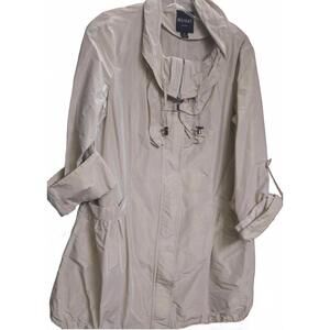 NEW INSIGHT women's lightweight windbreaker jacket in light ceylon green